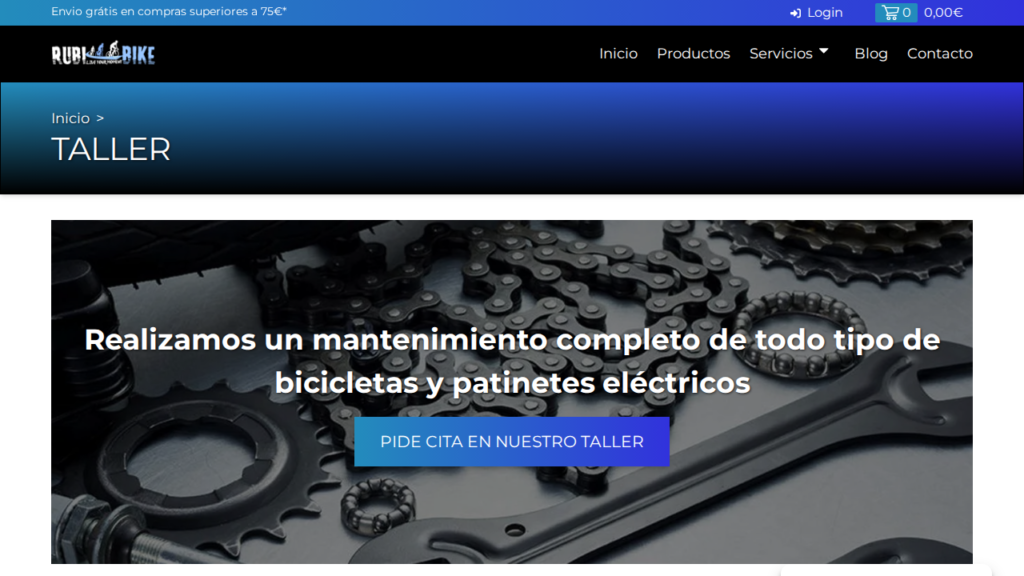 Diseño Web en Sabadell | Webs Profesionales que Atraen Clientes 5 RubiBike